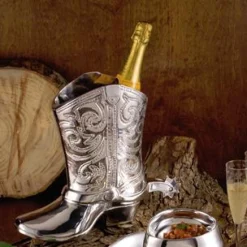 WESTERN Cowboy Boot Wine Bucket
