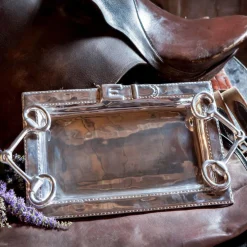 WESTERN Equestrian Large Tray with Handles